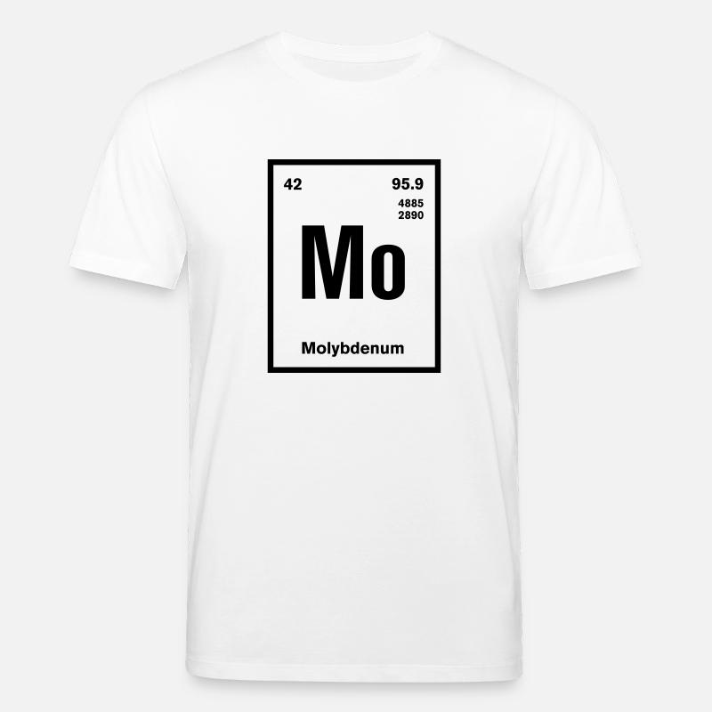 Molybdenum Element im Periodensystem - Stanley/Stella Unisex Bio-T-Shirt CREATOR  - Weiß