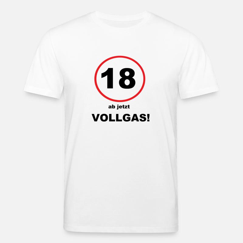 Spruch 18 - Stanley/Stella Unisex Bio-T-Shirt CREATOR  - Weiß
