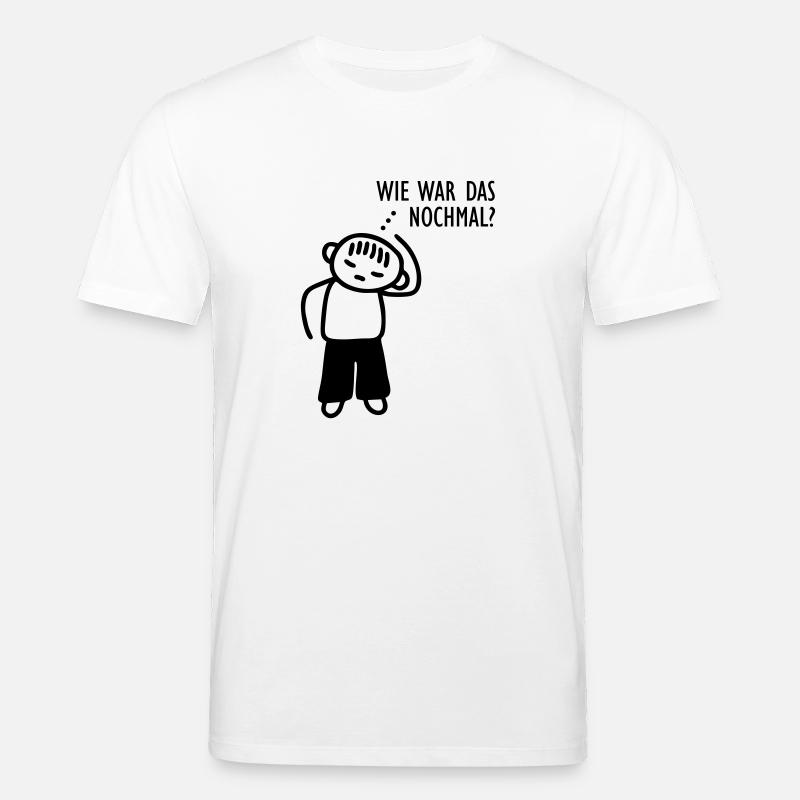 Männchen vergesslich - Stanley/Stella Unisex Bio-T-Shirt CREATOR  - Weiß