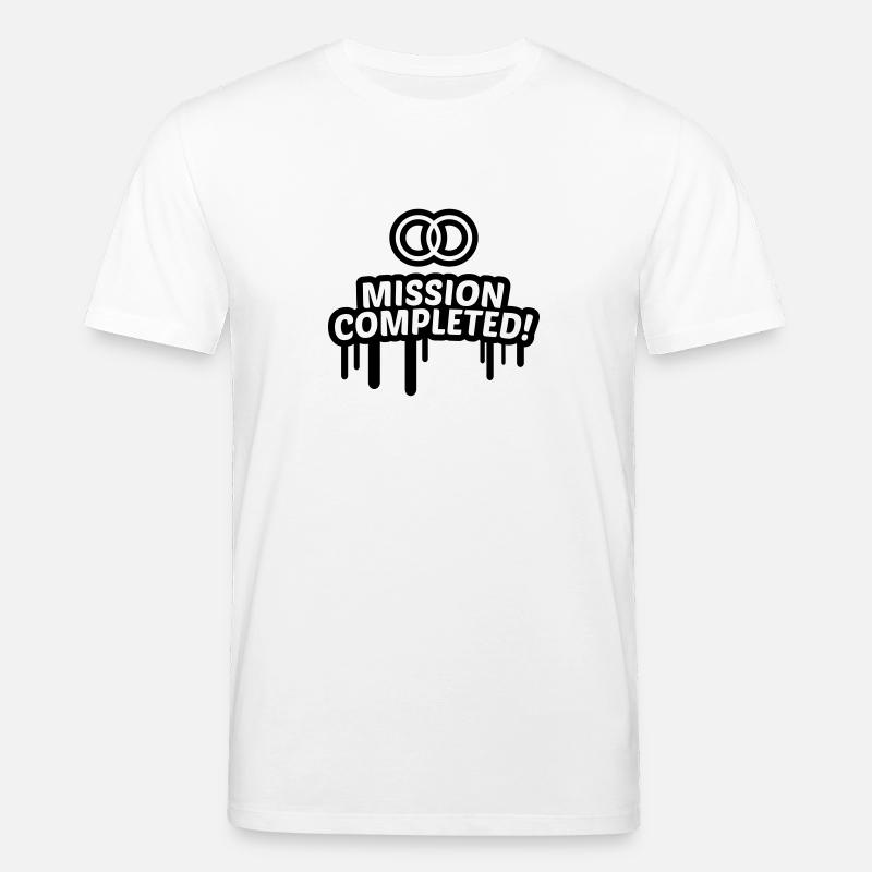 Mission mariage atteint 1,3 c. - T-shirt bio CREATOR Stanley/Stella Unisexe - blanc
