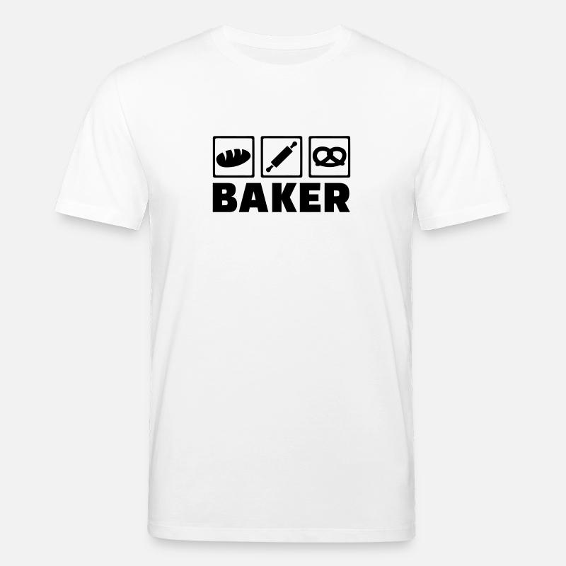 Bäcker - Stanley/Stella Unisex Bio-T-Shirt CREATOR  - Weiß