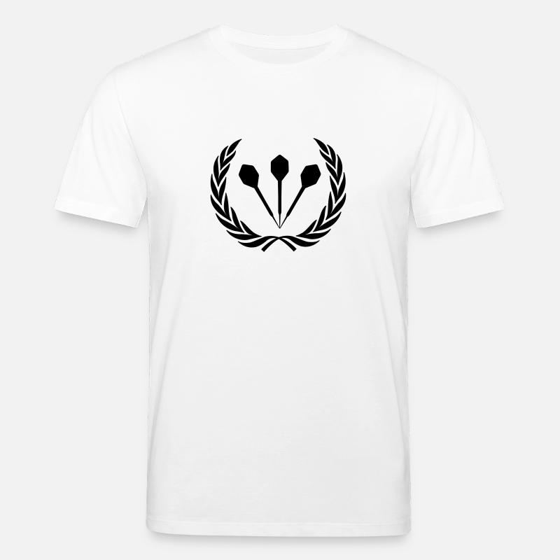 Dart Pfeile Kranz - Stanley/Stella Unisex Bio-T-Shirt CREATOR  - Weiß
