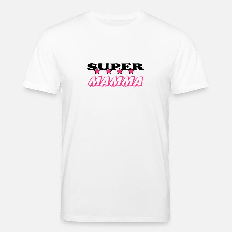 Super mamma - Stanley/Stella Unisex Bio-T-Shirt CREATOR  - Weiß