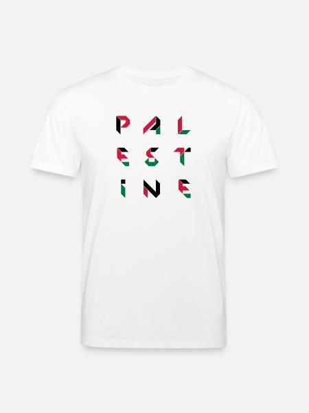 palestine 2 - T-shirt bio CREATOR Stanley/Stella Unisexe - blanc