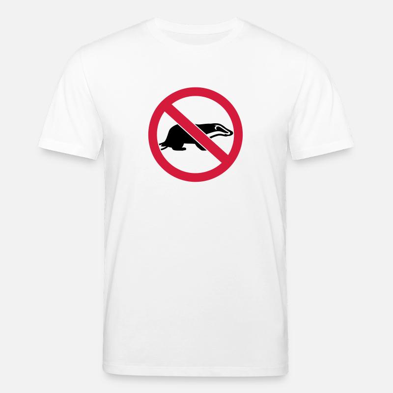 Dachs - Stanley/Stella Unisex Bio-T-Shirt CREATOR  - Weiß