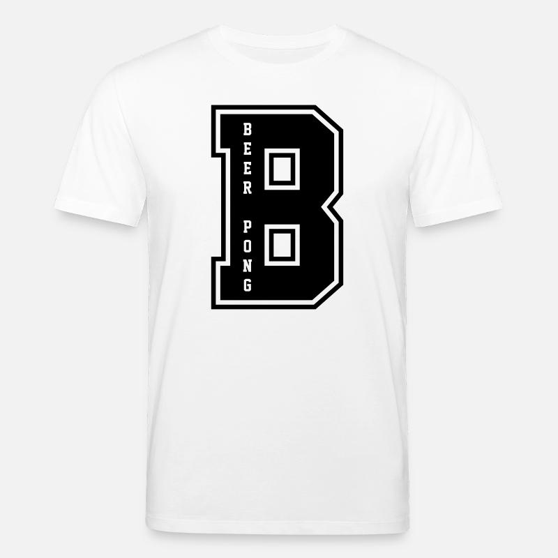 Beer Pong B - Stanley/Stella Unisex Bio-T-Shirt CREATOR  - Weiß