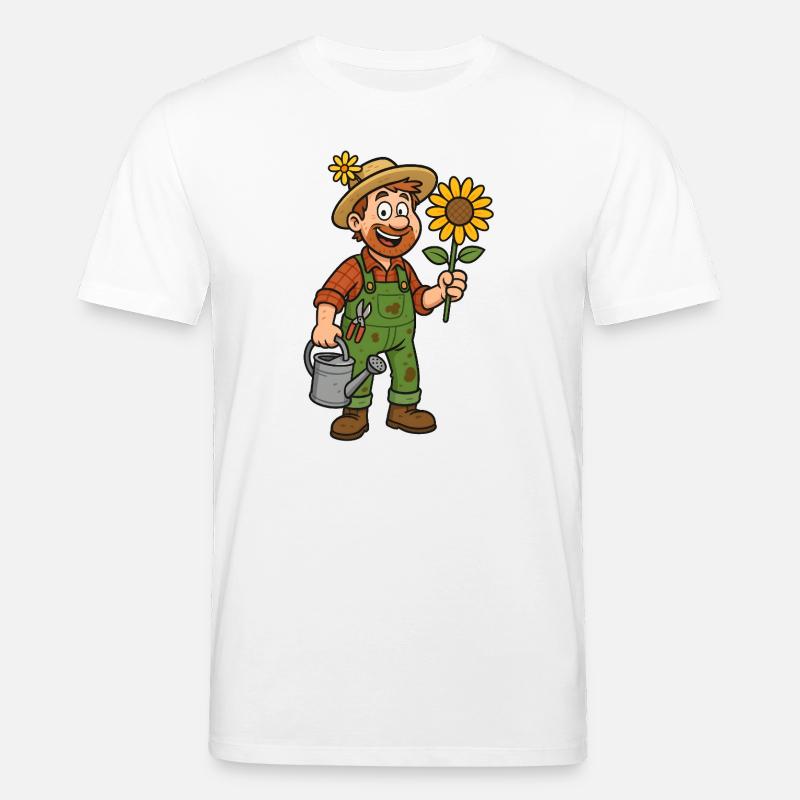 Gärtner - Stanley/Stella Unisex Bio-T-Shirt CREATOR  - Weiß