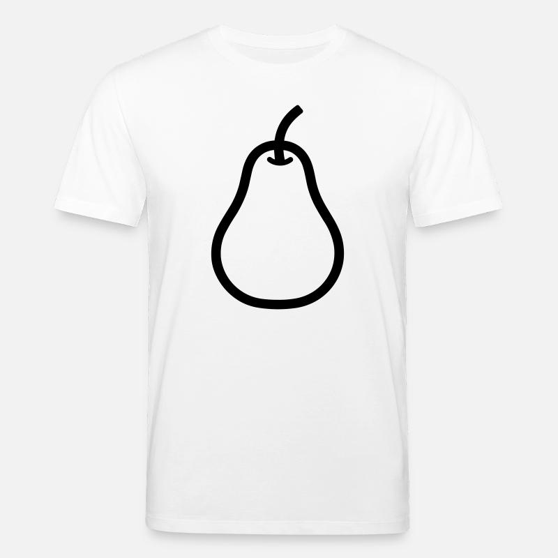 Birne - Stanley/Stella Unisex Bio-T-Shirt CREATOR  - Weiß