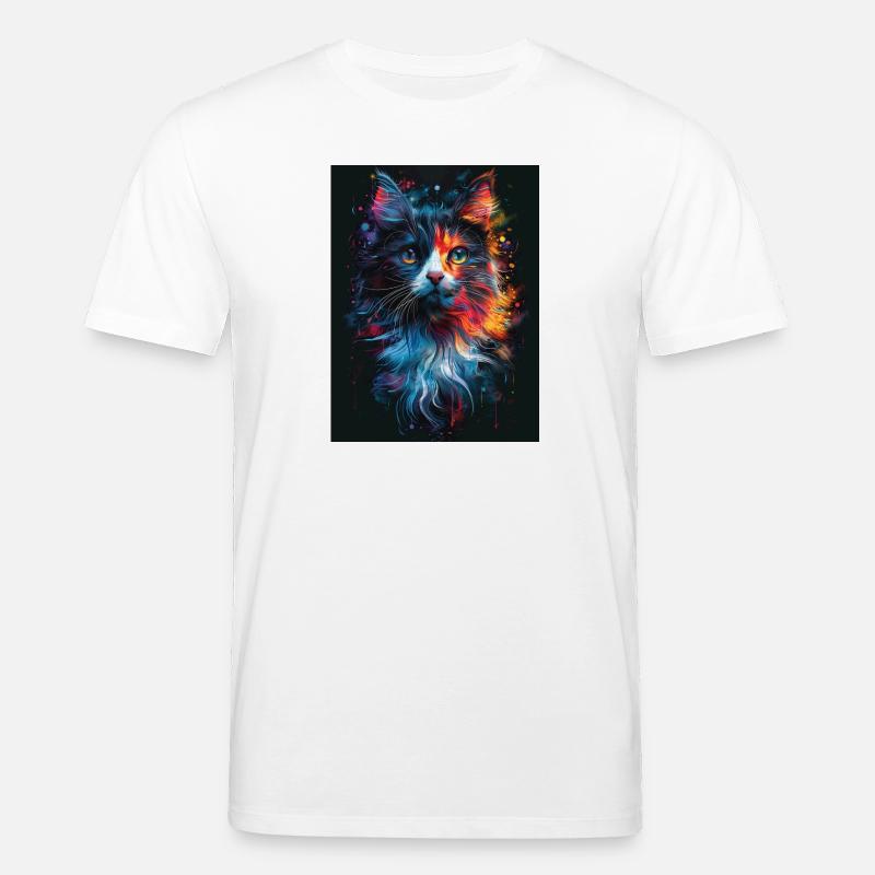 Cat_01 - T-shirt bio CREATOR Stanley/Stella Unisexe - blanc