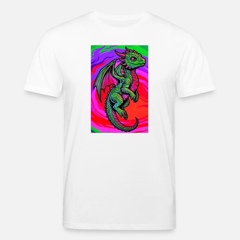 dragon - T-shirt bio CREATOR Stanley/Stella Unisexe - blanc