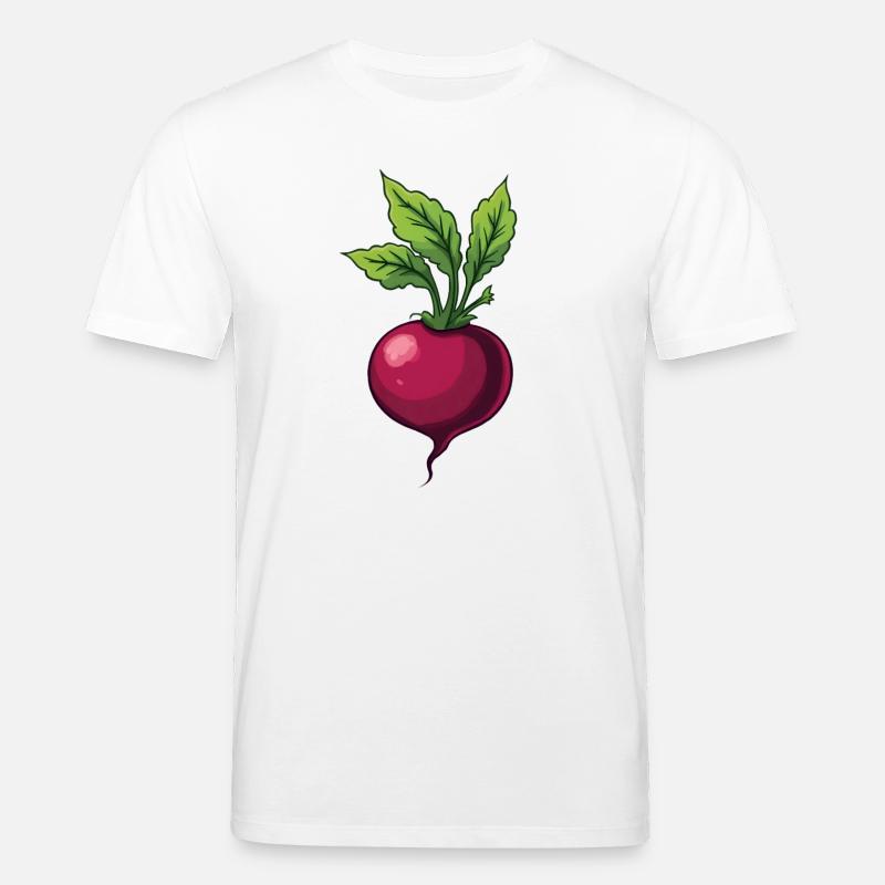 Betterave - T-shirt bio CREATOR Stanley/Stella Unisexe - blanc