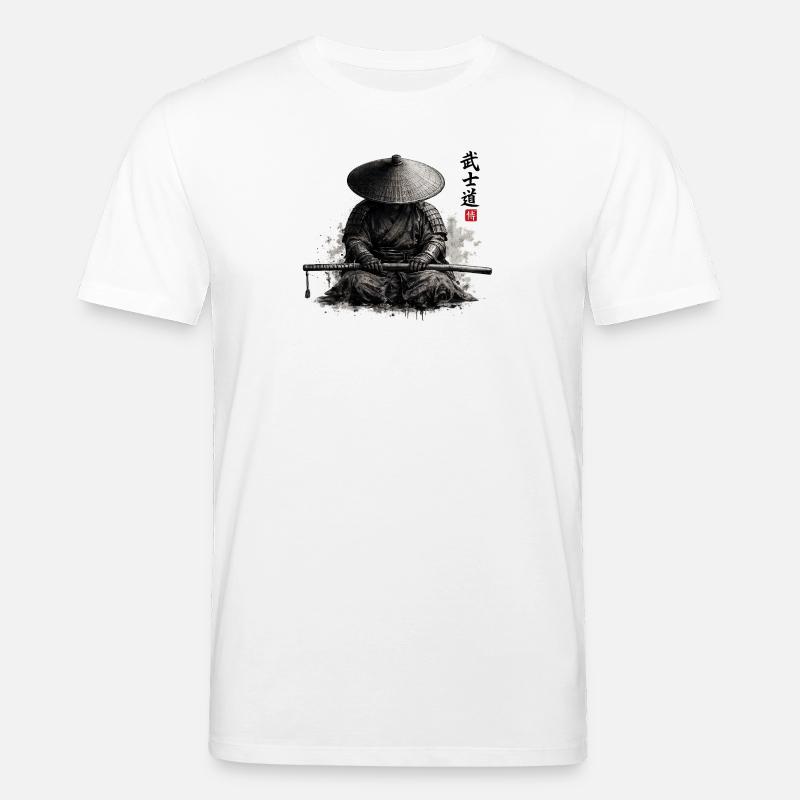 Samurai - Stanley/Stella Unisex Bio-T-Shirt CREATOR  - Weiß