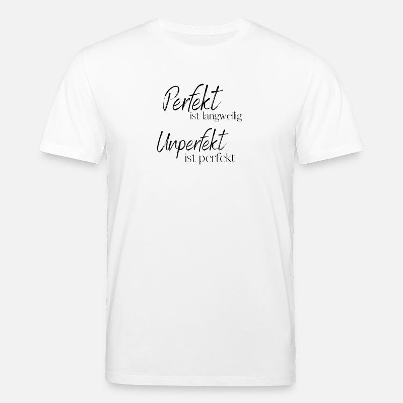 Perfekt sein - Stanley/Stella Unisex Bio-T-Shirt CREATOR  - Weiß