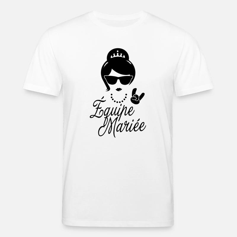 Team-Braut Zukunft EVJ Beerdigung Leben - Stanley/Stella Unisex Bio-T-Shirt CREATOR  - Weiß