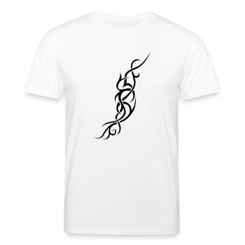 tribales - T-shirt bio CREATOR Stanley/Stella Unisexe - blanc - Devant - Alina (178cm) & Michal (187cm)