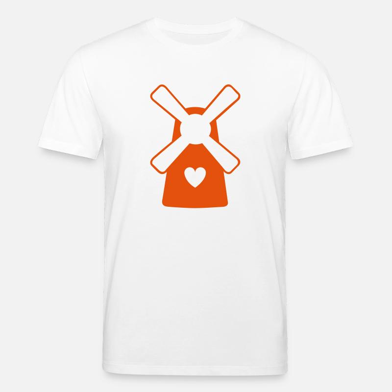 Windmill - Stanley/Stella Unisex Bio-T-Shirt CREATOR  - Weiß