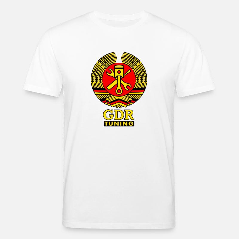GDR Tuning Wappen 3c - Stanley/Stella Unisex Bio-T-Shirt CREATOR - Weiß