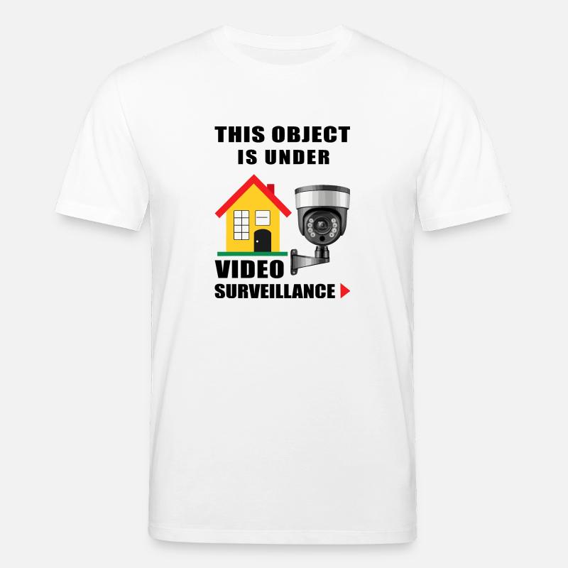 Surveillance d’objets - T-shirt bio CREATOR Stanley/Stella Unisexe - blanc