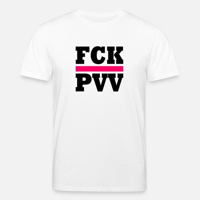 Fck pvv - Stanley/Stella Unisex Bio-T-Shirt CREATOR  - Weiß