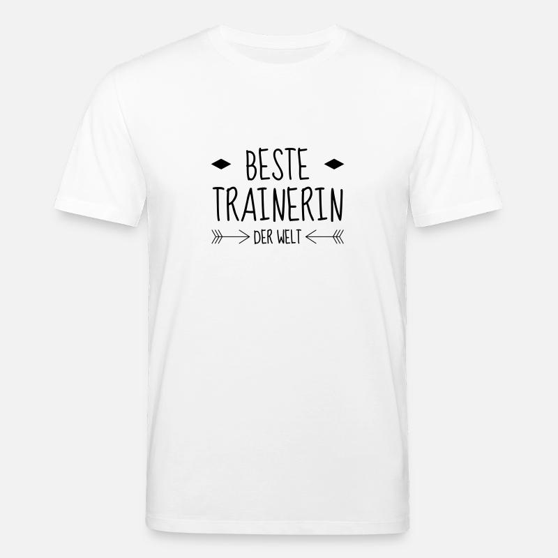 Coach / Coaching / Trainer / Sport - Stanley/Stella Unisex Bio-T-Shirt CREATOR  - Weiß