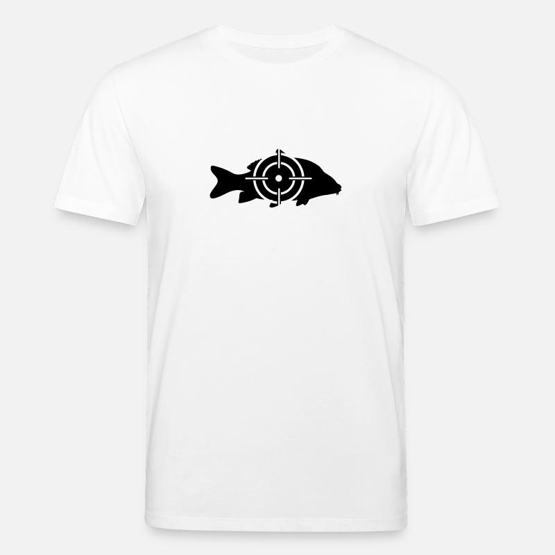 Carp Hunting - T-shirt bio CREATOR Stanley/Stella Unisexe - blanc