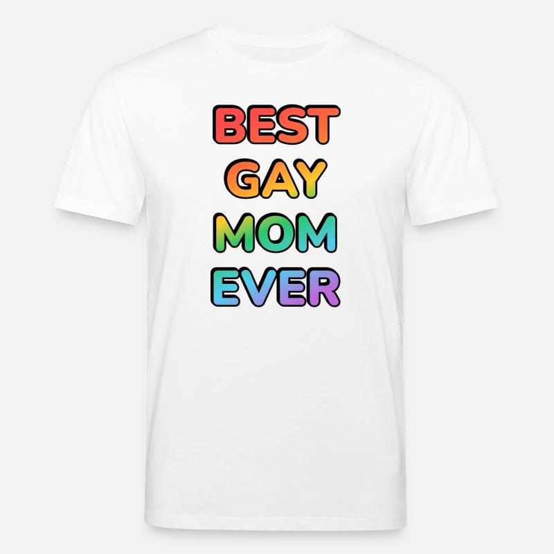 BESTE SCHWULE MUTTER ALLER ZEITEN - Stanley/Stella Unisex Bio-T-Shirt CREATOR  - Weiß