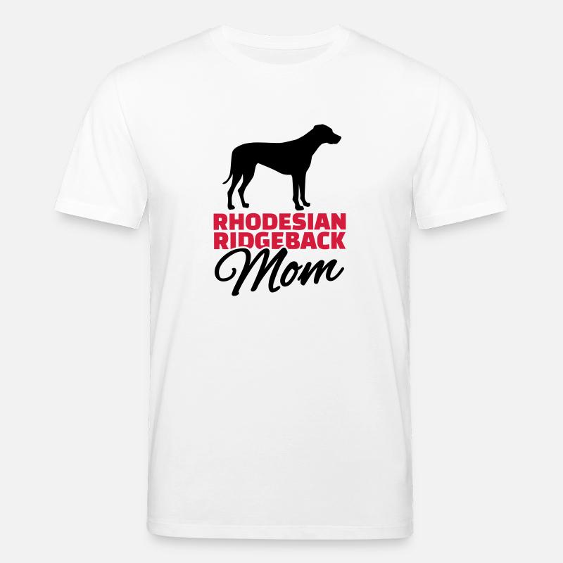 Rhodesian Ridgeback Mom - T-shirt bio CREATOR Stanley/Stella Unisexe - blanc