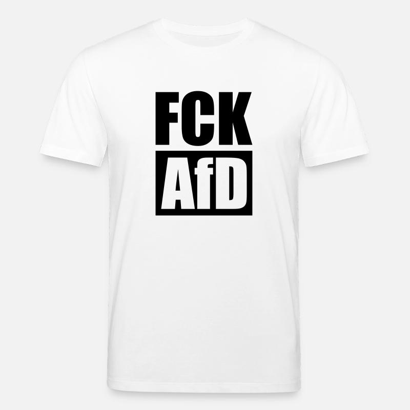 Fuck AFD - Stanley/Stella Unisex Bio-T-Shirt CREATOR  - Weiß