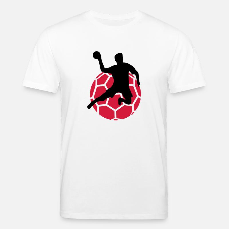 handball - Stanley/Stella Unisex Bio-T-Shirt CREATOR  - Weiß
