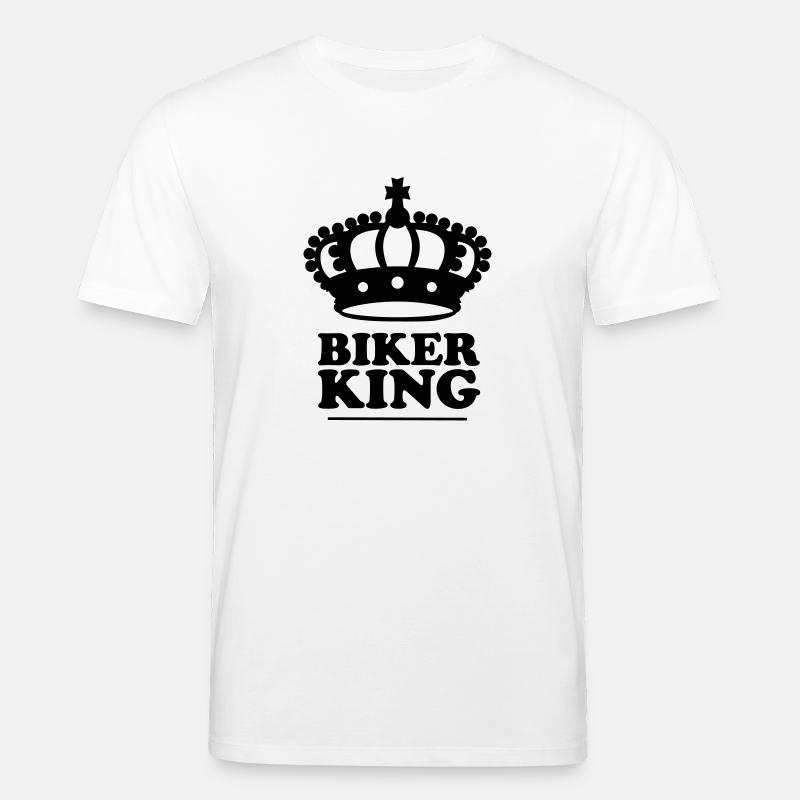 biker king - Stanley/Stella Unisex Bio-T-Shirt CREATOR  - Weiß