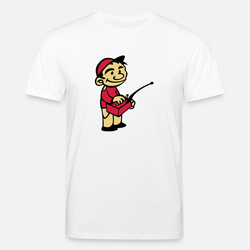 modell Kind mit Modellfunksteuerung - Stanley/Stella Unisex Bio-T-Shirt CREATOR - Weiß