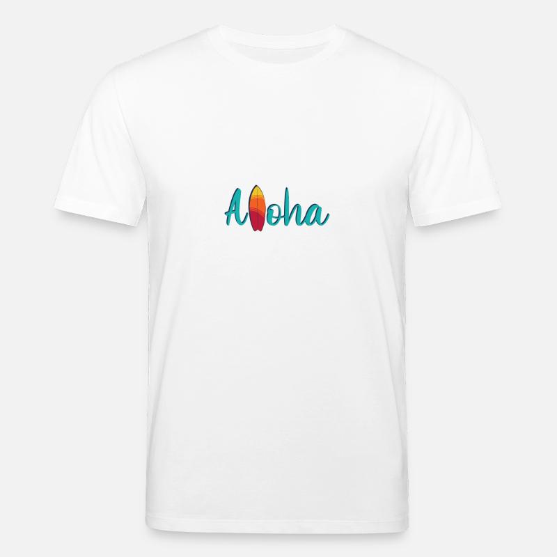 Aloha Vibes – Hawaii Edition - Stanley/Stella Unisex Bio-T-Shirt CREATOR  - Weiß