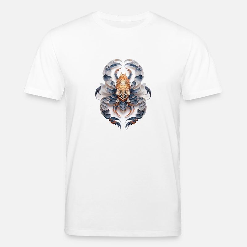 Sternzeichen Scorpion - Stanley/Stella Unisex Bio-T-Shirt CREATOR  - Weiß