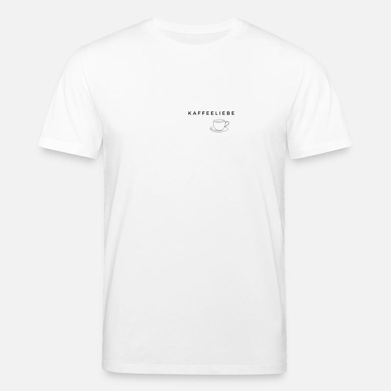 Kaffeeliebe - Stanley/Stella Unisex Bio-T-Shirt CREATOR  - Weiß