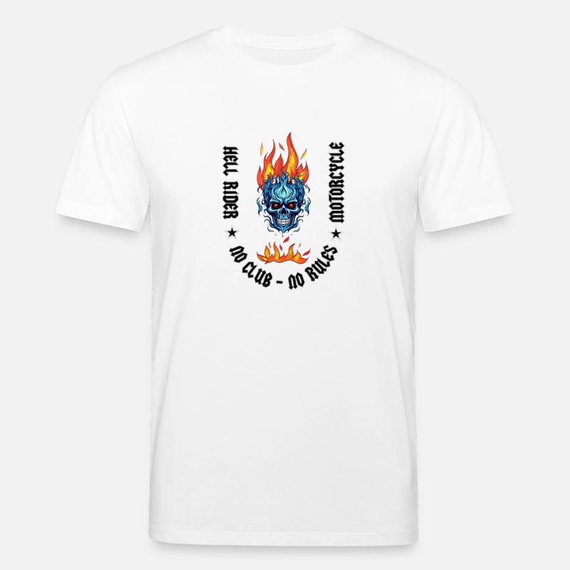 Cavalier de l’enfer - T-shirt bio CREATOR Stanley/Stella Unisexe - blanc