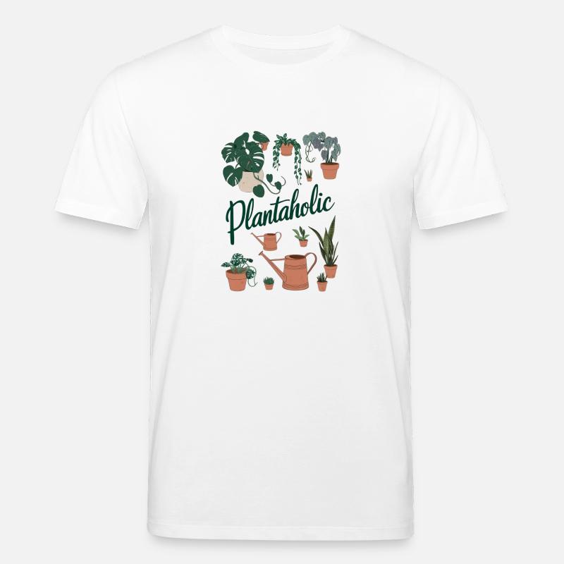 Garten Gärtner Pflanzen Geschenk - Stanley/Stella Unisex Bio-T-Shirt CREATOR  - Weiß
