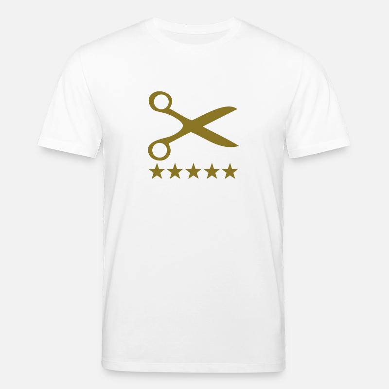 schere deluxe - Stanley/Stella Unisex Bio-T-Shirt CREATOR  - Weiß