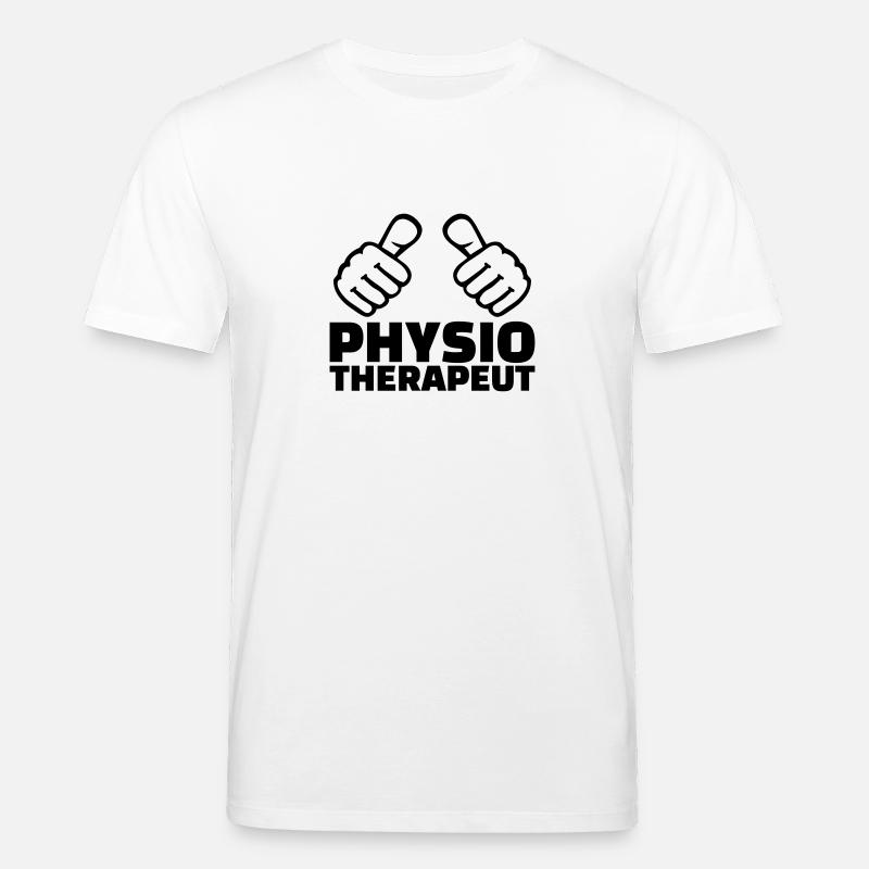 Physiotherapeut - Stanley/Stella Unisex Bio-T-Shirt CREATOR  - Weiß
