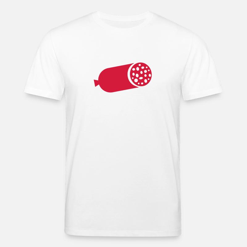 Salami - Stanley/Stella Unisex Bio-T-Shirt CREATOR  - Weiß