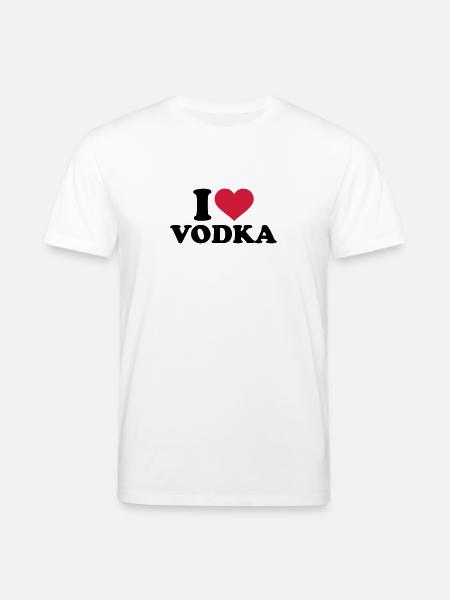 Wodka - Stanley/Stella Unisex Bio-T-Shirt CREATOR - Weiß