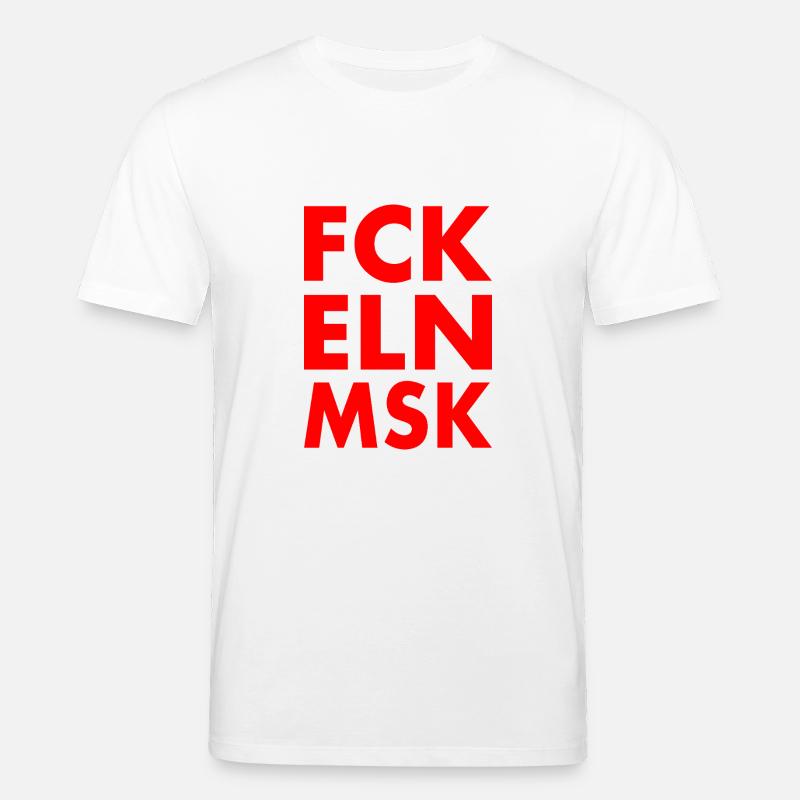 Fck eln msk - Stanley/Stella Unisex Bio-T-Shirt CREATOR  - Weiß