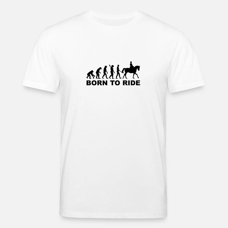 Evolution Riding - Stanley/Stella CREATOR Unisex Organic T-Shirt - white