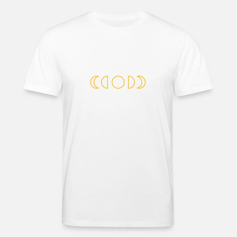 Mond - Stanley/Stella Unisex Bio-T-Shirt CREATOR  - Weiß