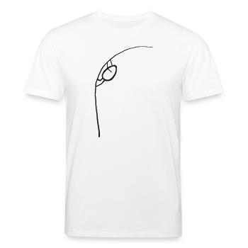 Mutig und beherzt eine Sache angehen - Stanley/Stella Unisex Bio-T-Shirt CREATOR  - Weiß - Vorne - Alina (178cm) & Michal (187cm)