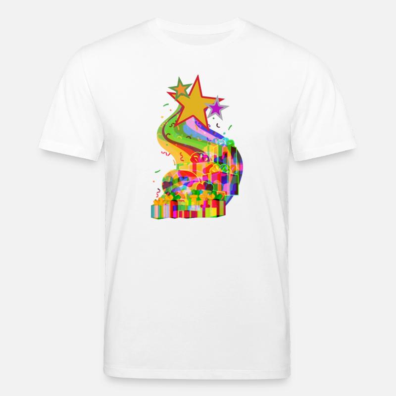 Weihnachtsgeschenke von den Sternen LGTB - Stanley/Stella Unisex Bio-T-Shirt CREATOR  - Weiß