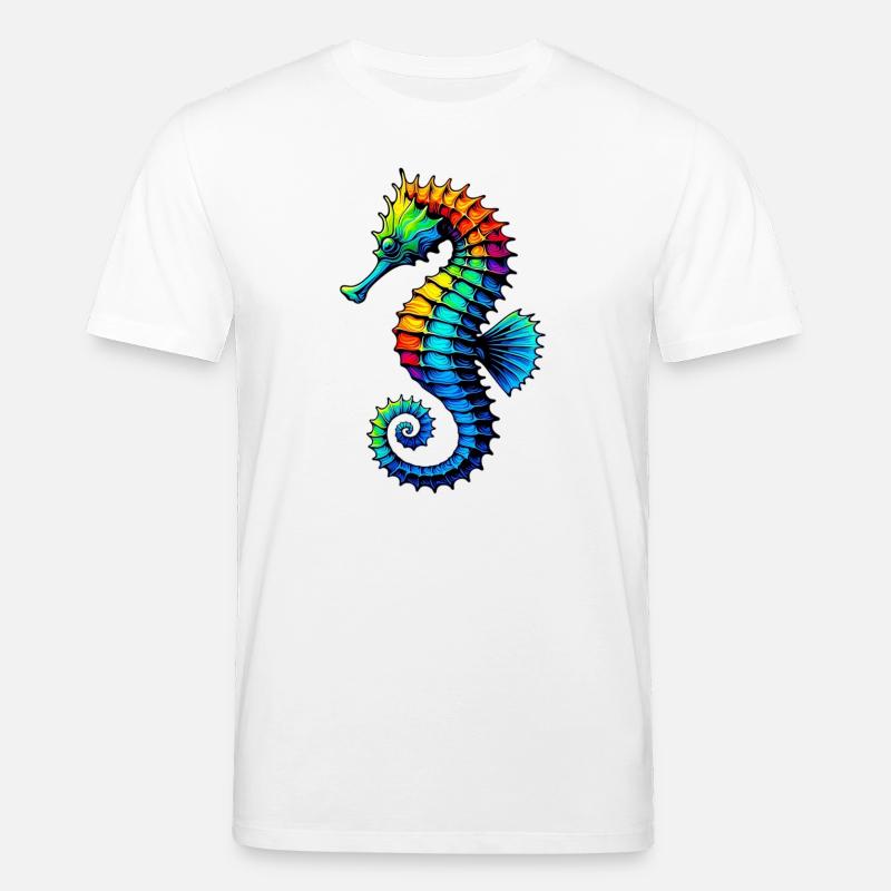 Hippocampe - T-shirt bio CREATOR Stanley/Stella Unisexe - blanc