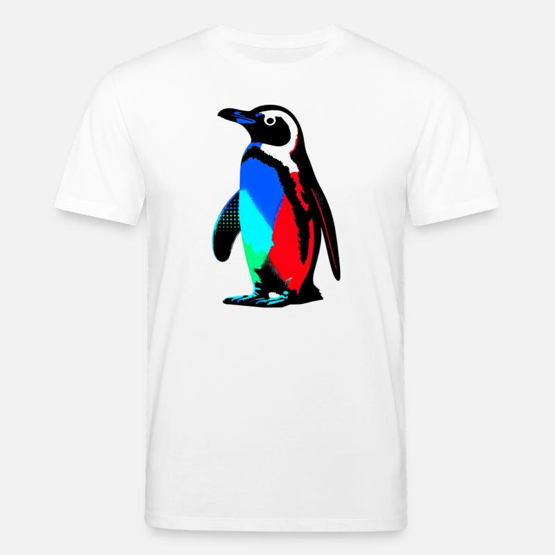 Pinguin - Stanley/Stella Unisex Bio-T-Shirt CREATOR  - Weiß