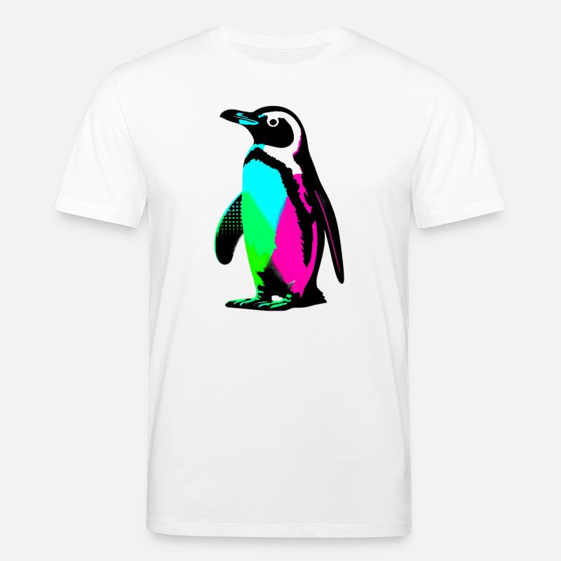 Pinguin - Stanley/Stella Unisex Bio-T-Shirt CREATOR - Weiß