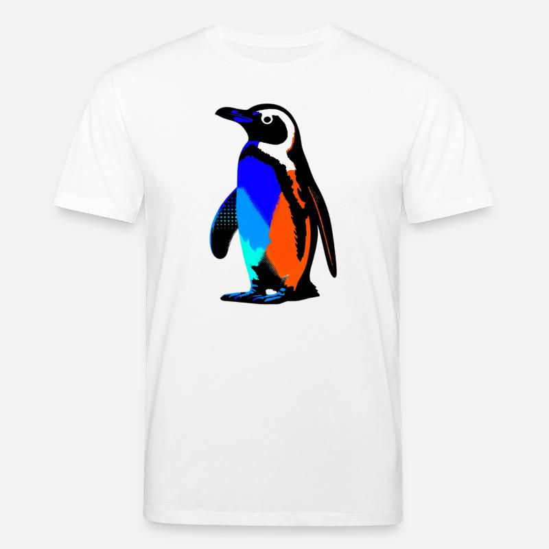 Pinguin - Stanley/Stella Unisex Bio-T-Shirt CREATOR  - Weiß