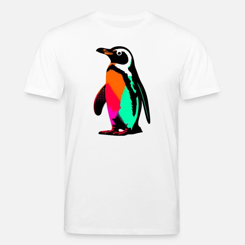 Pinguin - Stanley/Stella Unisex Bio-T-Shirt CREATOR  - Weiß